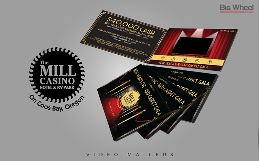 Print & Video Marketing Video & Print Card Marketing for Casinos